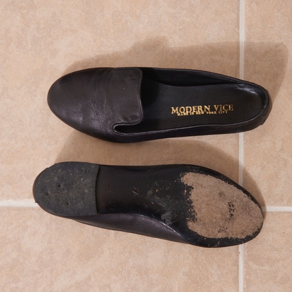 Black Modern Vice Loafers - Picture 2 of 3